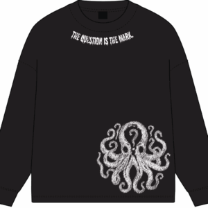 Longsleeve A?K Universe avec imprimé blanc.